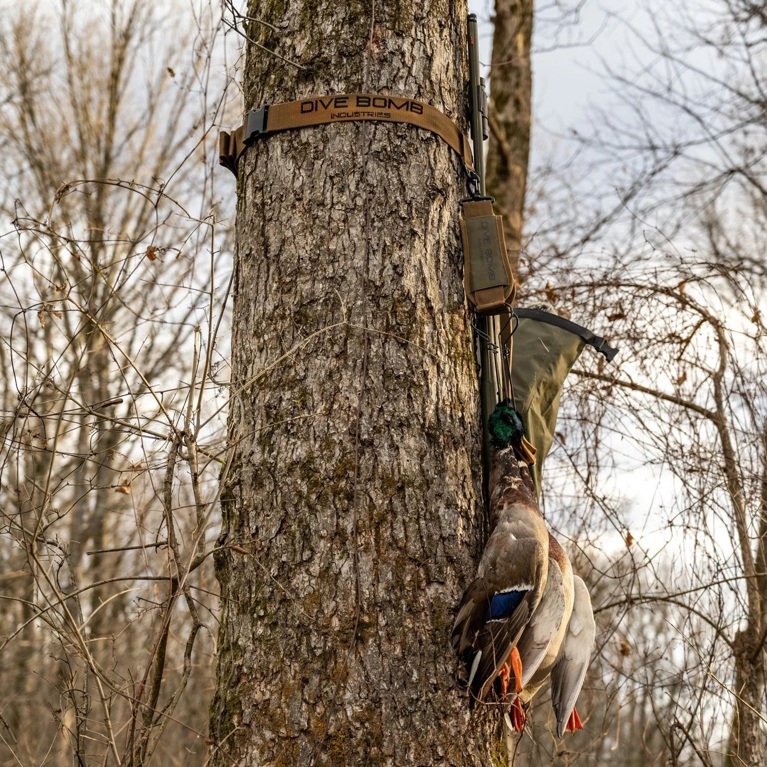 Duck Hunting Tree Strap Tech