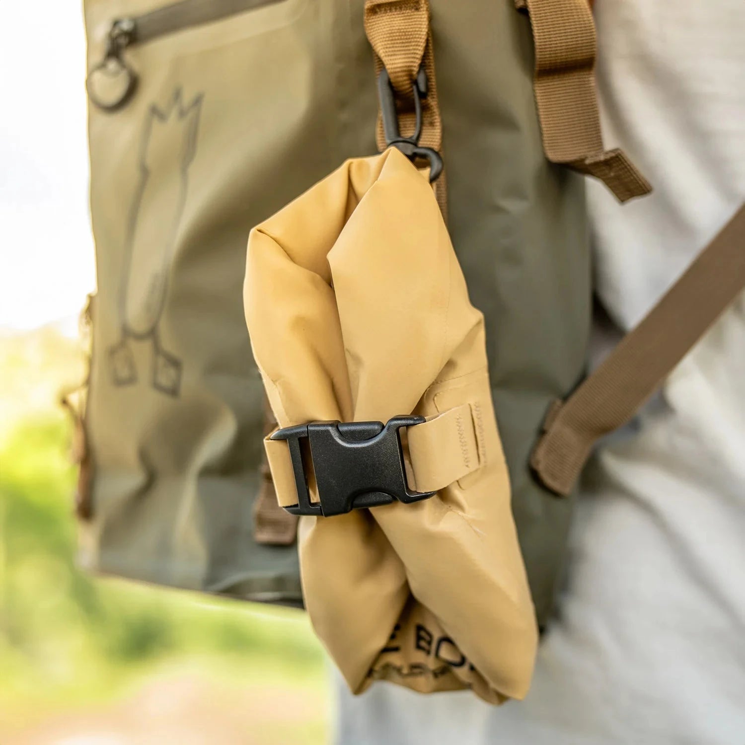 Collapsible Dog Bowl Field Tan