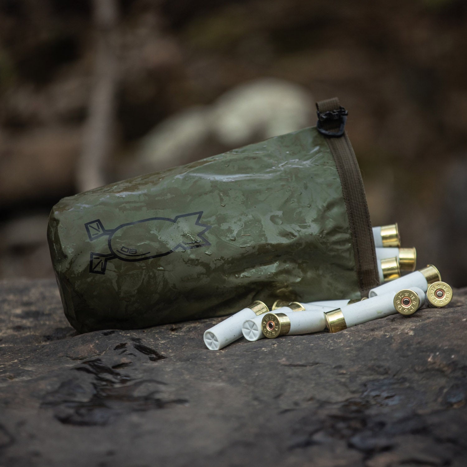Shotgun Shell Pouch Covert Green