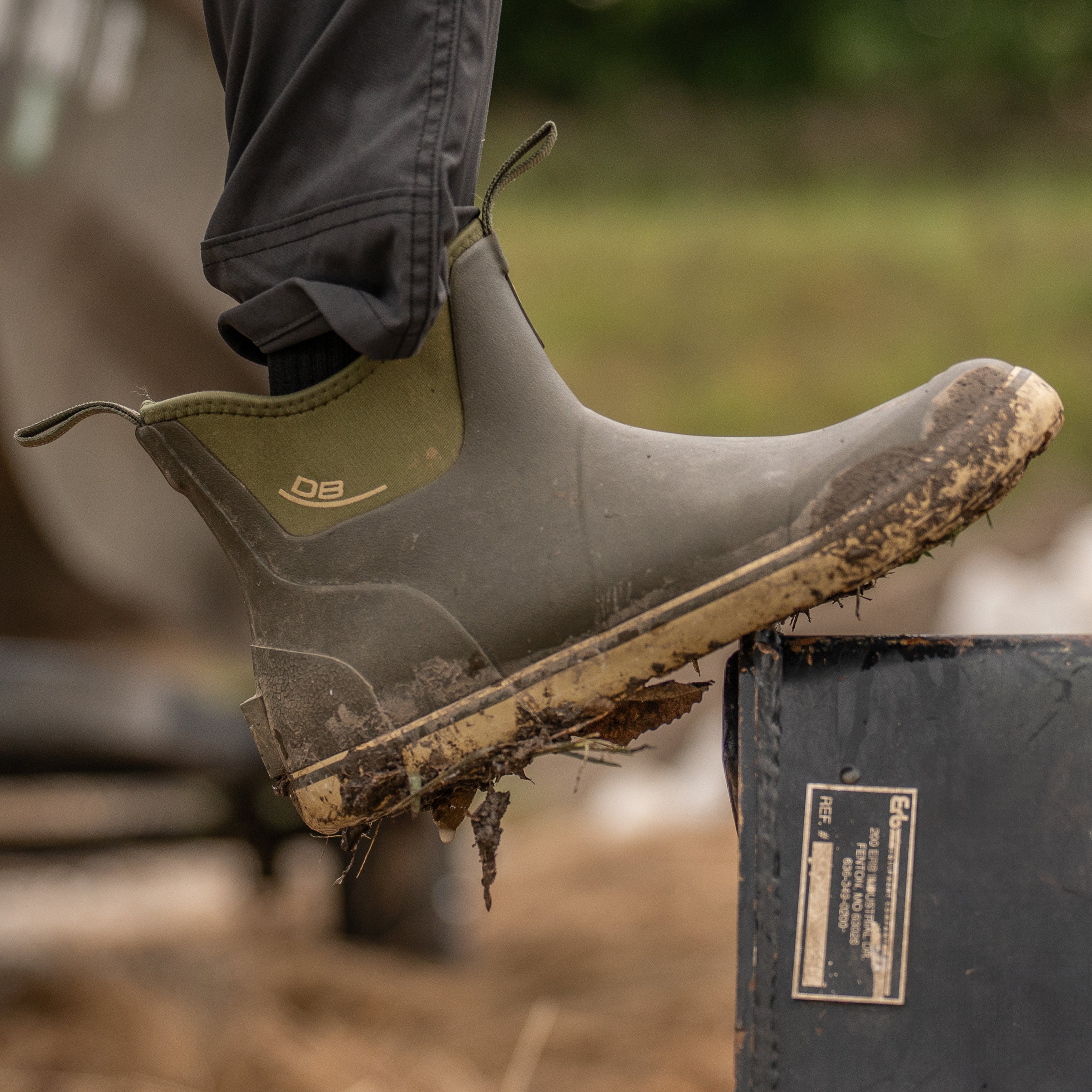 Trudge Boots Tech Covert Green 1