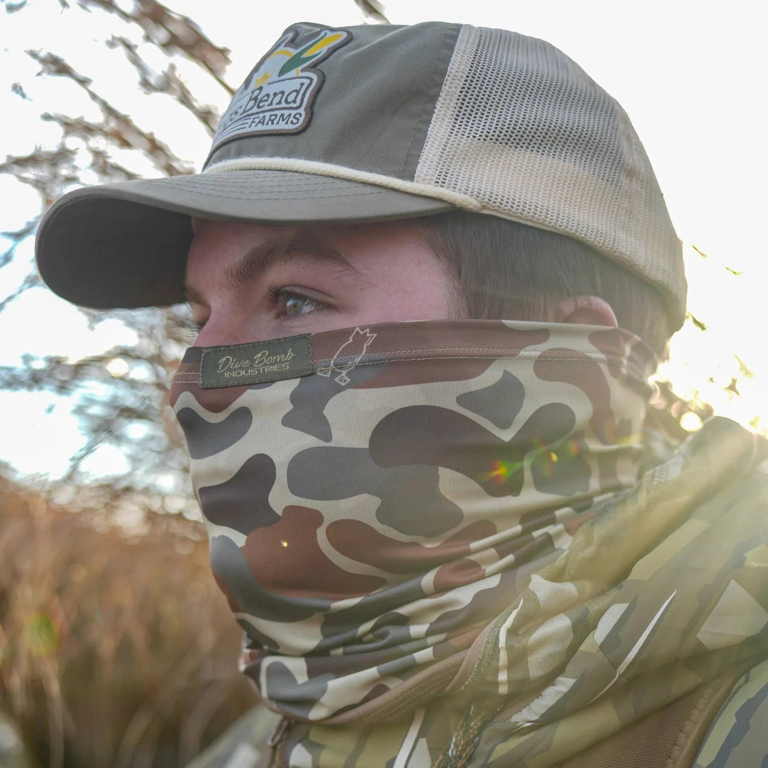 Waterfowl Face Mask Face Shield