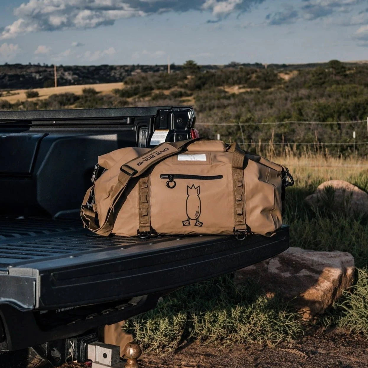 Carry On Duffel Bag Otter Brown