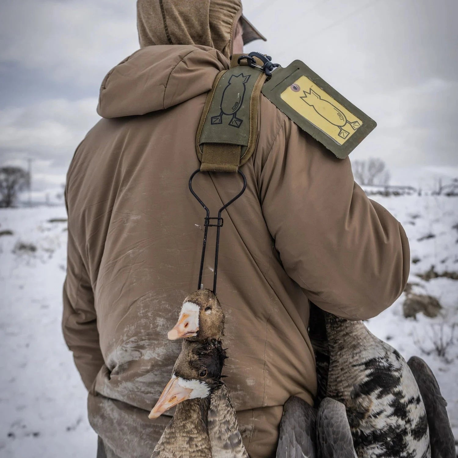 Duck Strap Game Carrier Covert Green