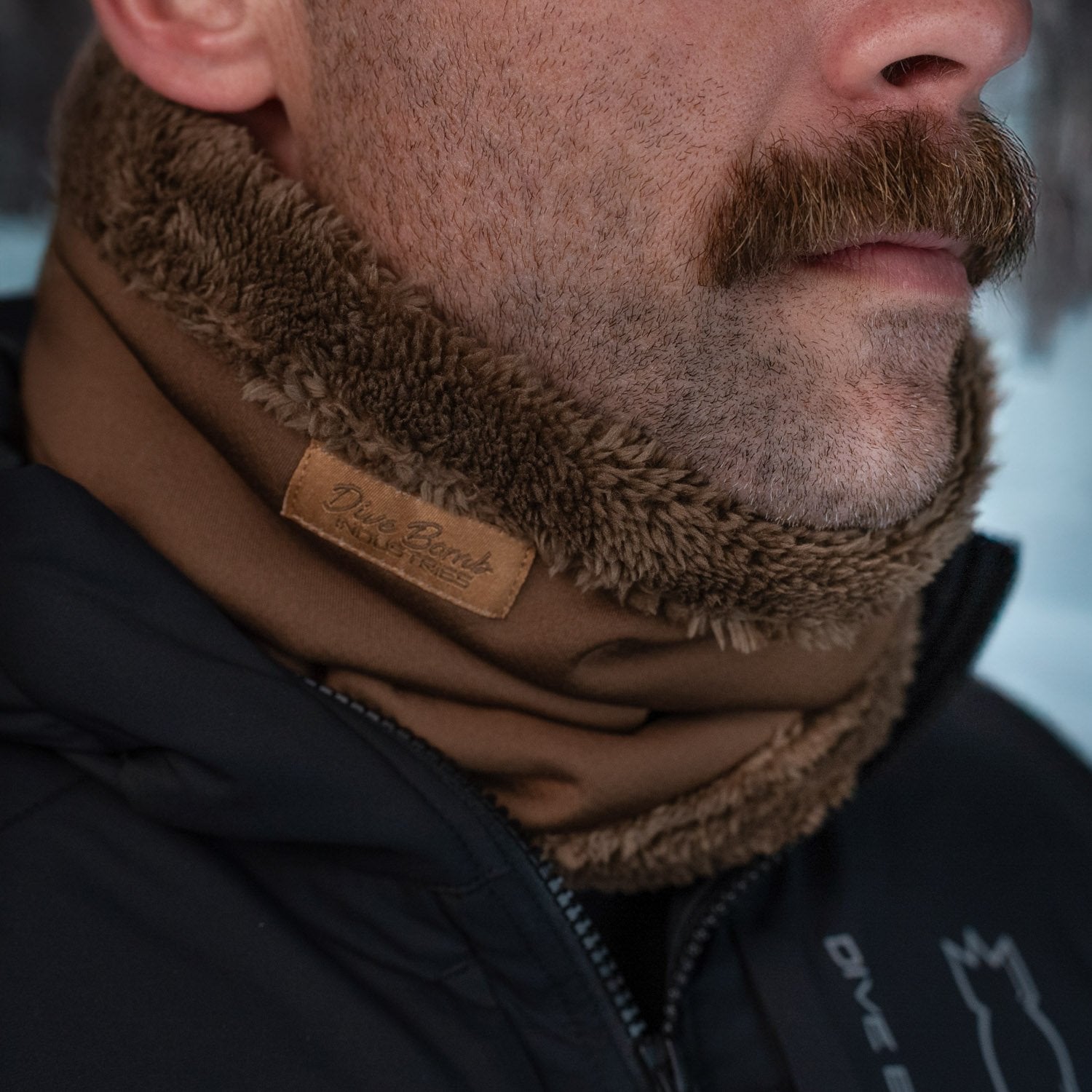 Fleece Neck Gaiter Muck Brown