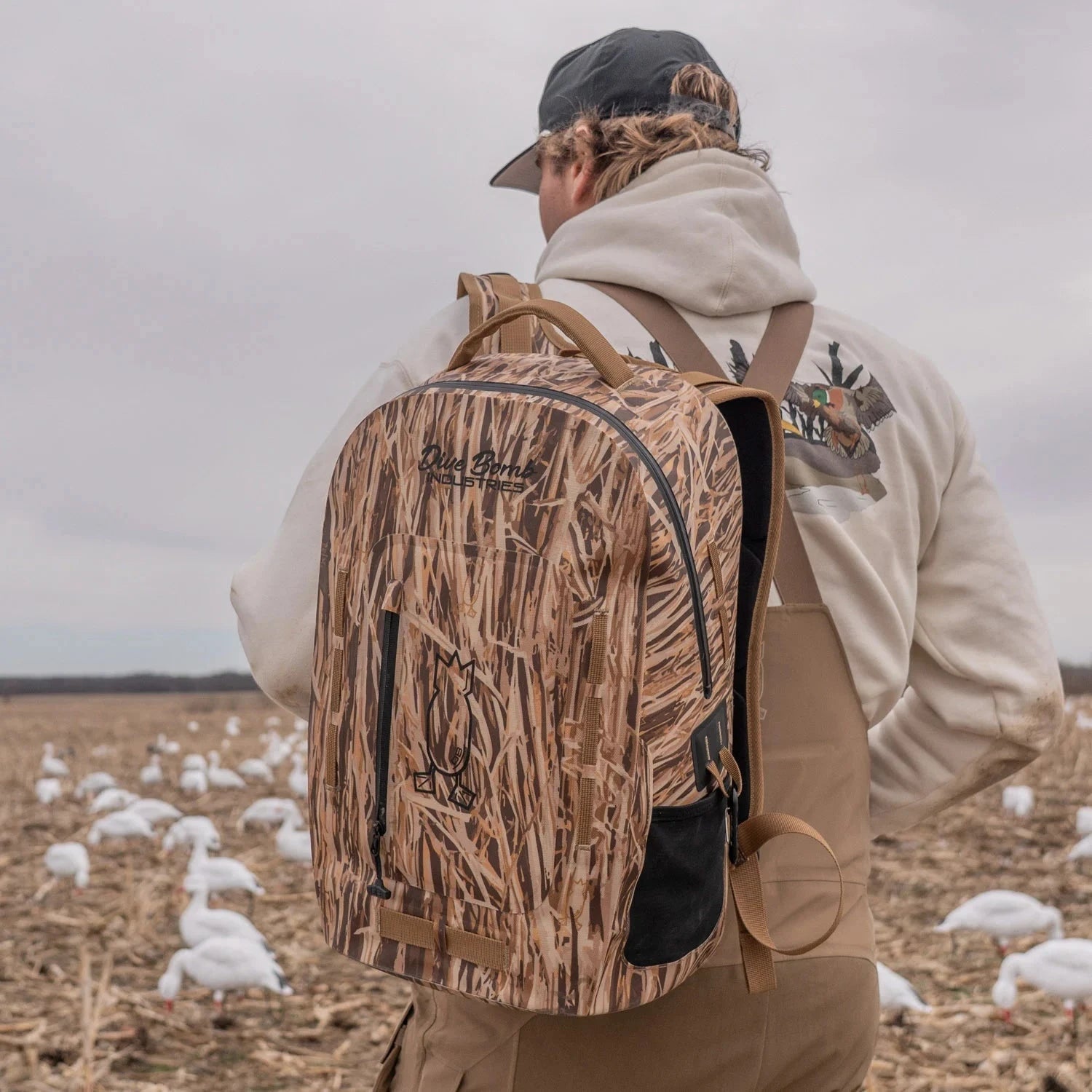 Waterproof Zip Backpack Stalk