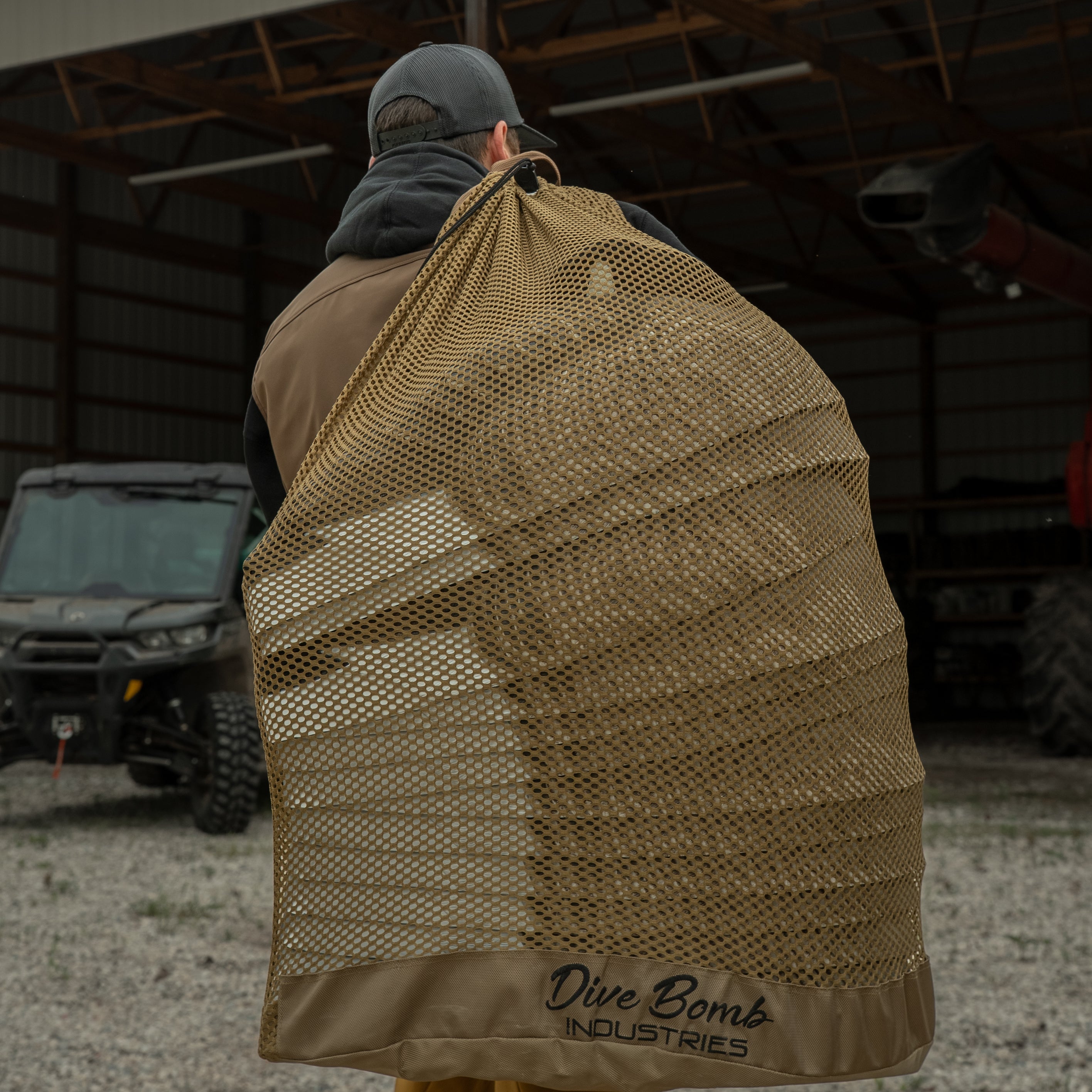 Mesh Decoy Bag