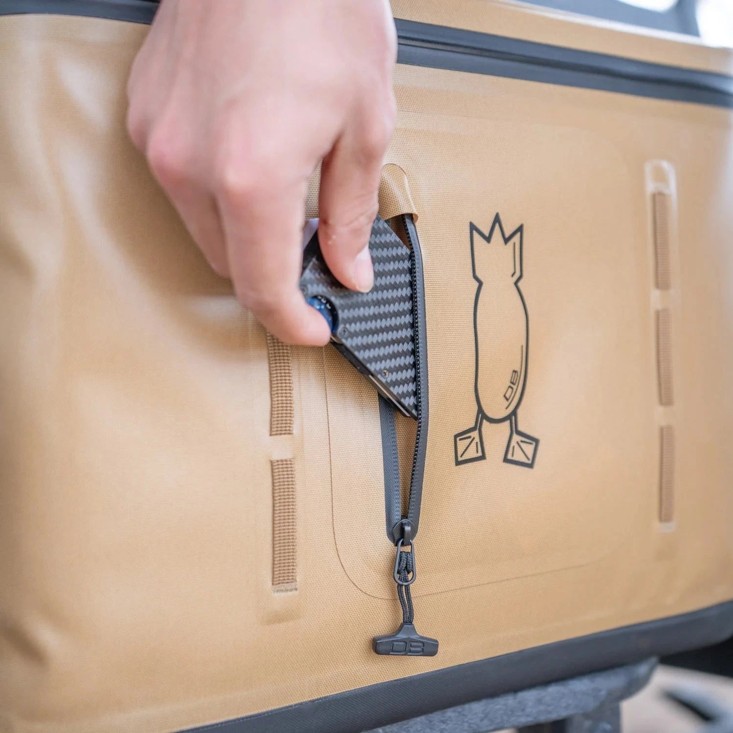 Zippered Waterproof Soft Cooler