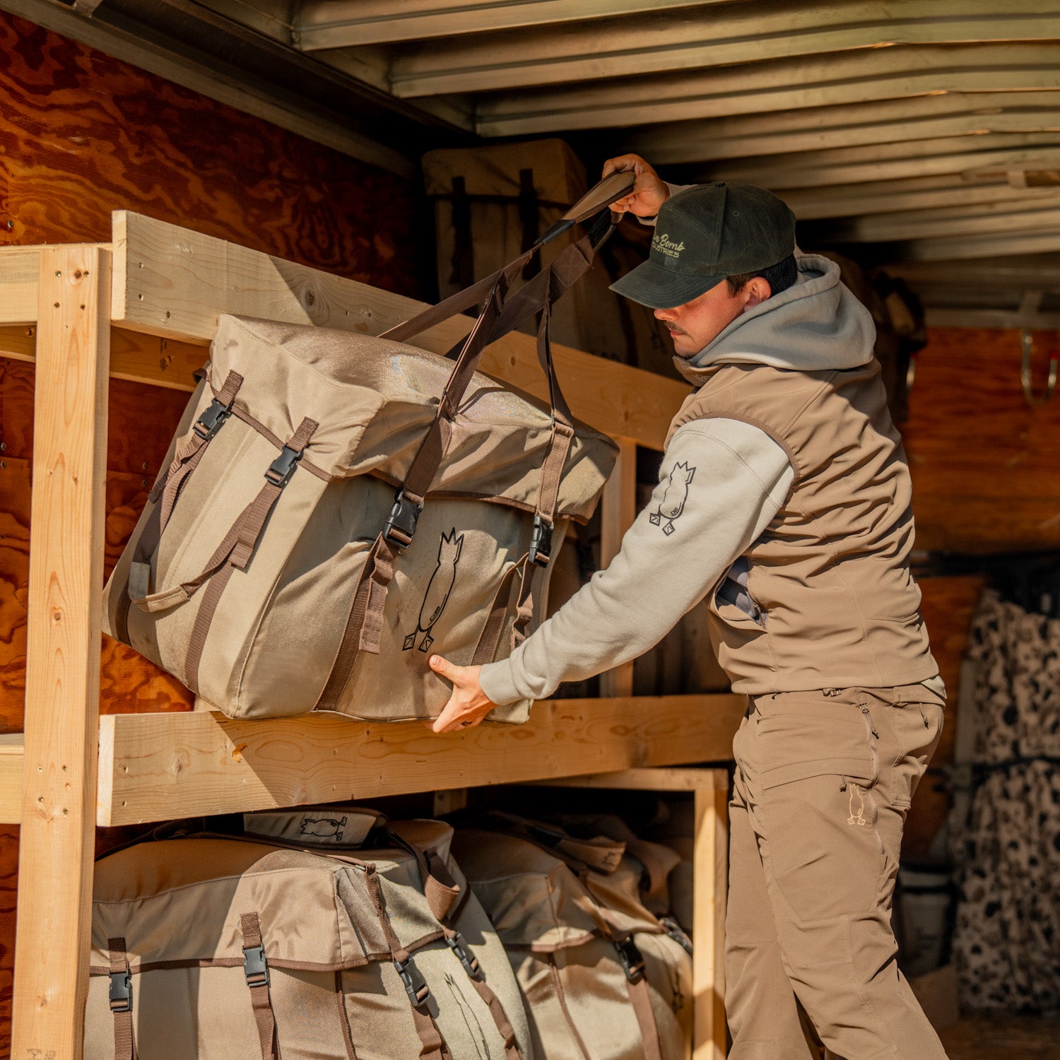Silhouette Decoy Bag