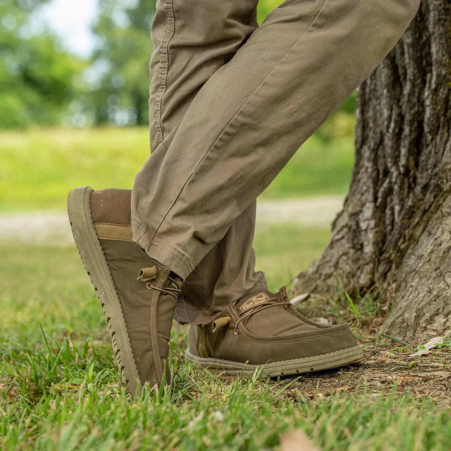 Slip-On Shoes Shoes Deep Moss 1