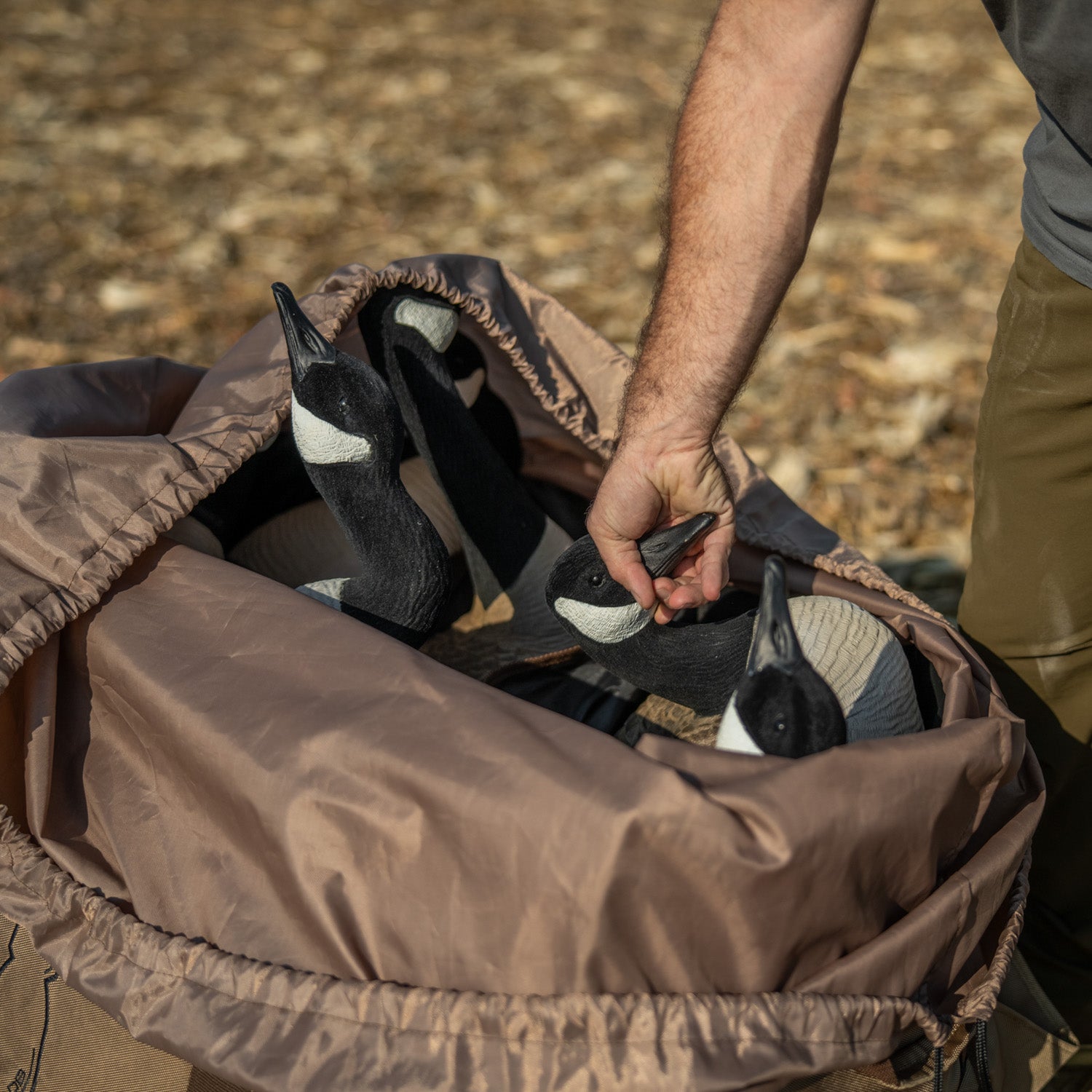 Slotted Full Body Goose Bag