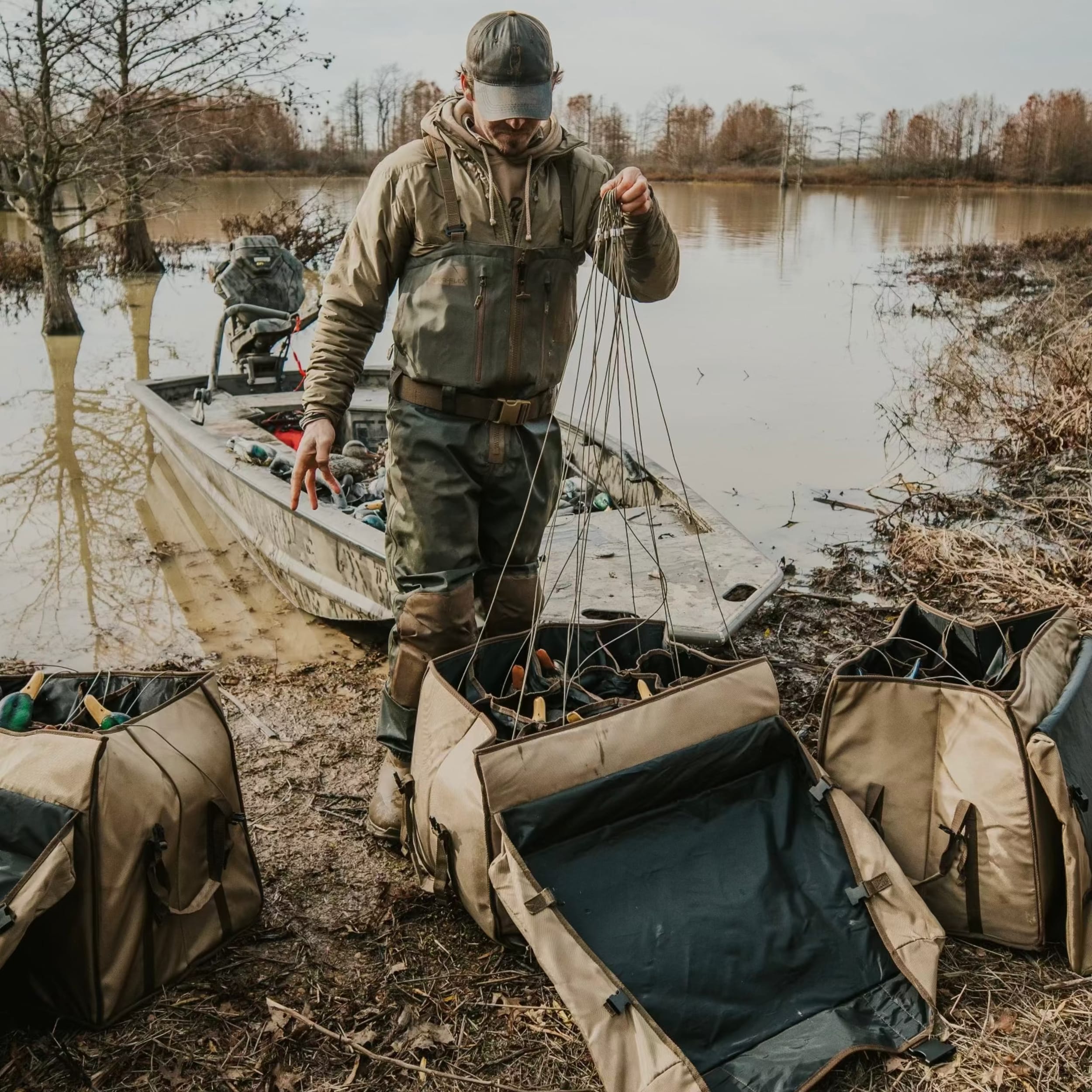 Slotted Duck Decoy Bag Floaters