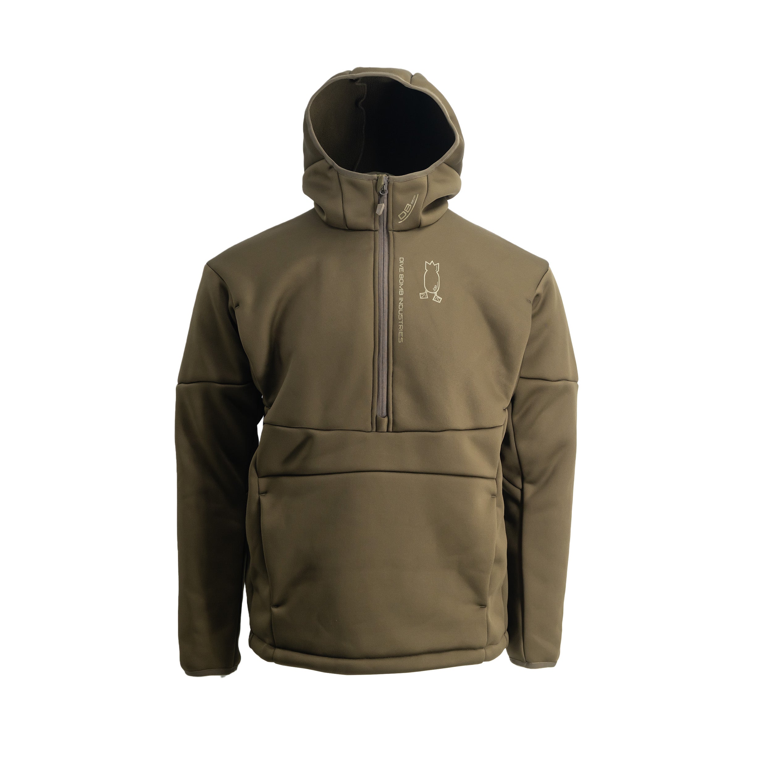 Fleece Jacket Tech Gear S Deep Moss