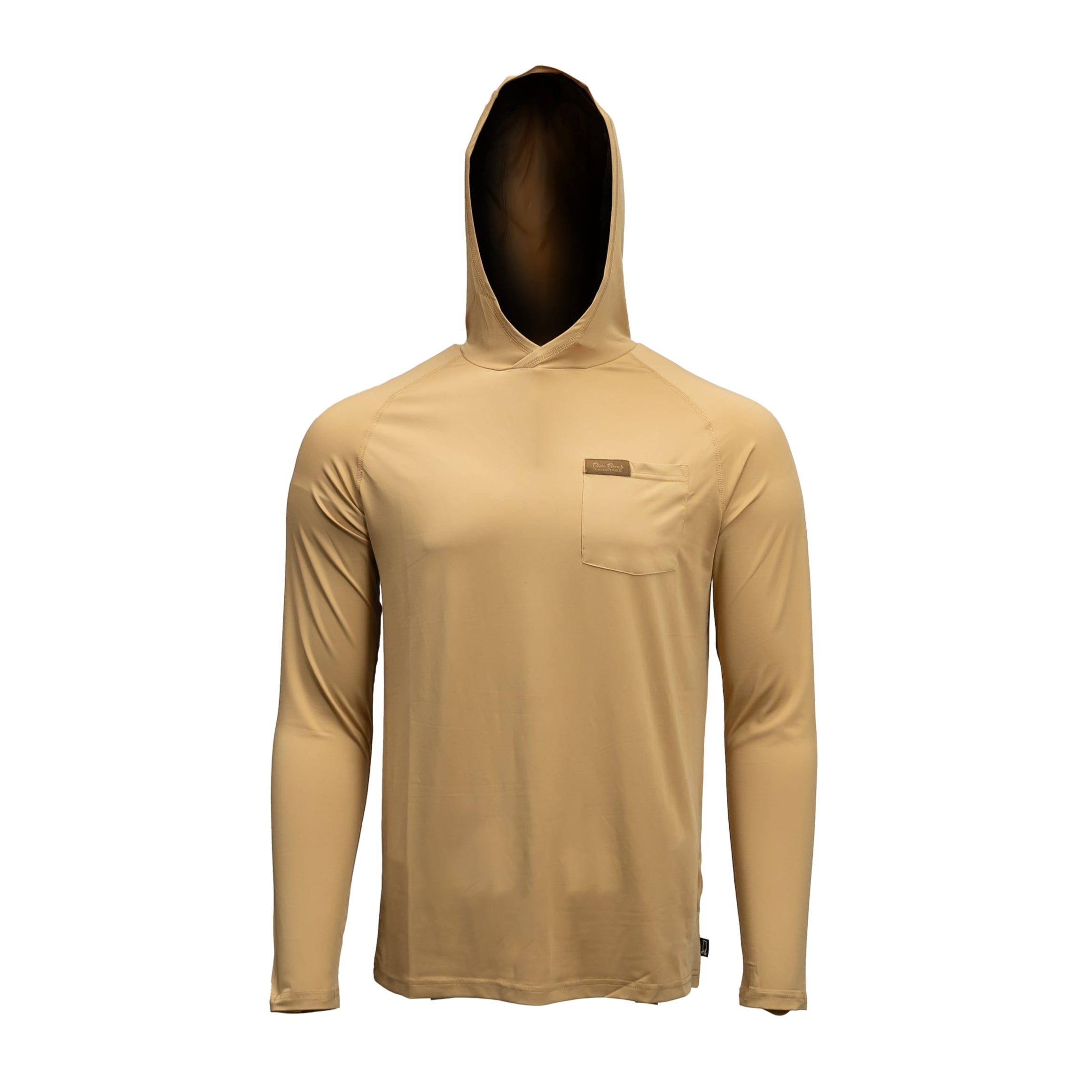 Performance Hoodie Field Tan S