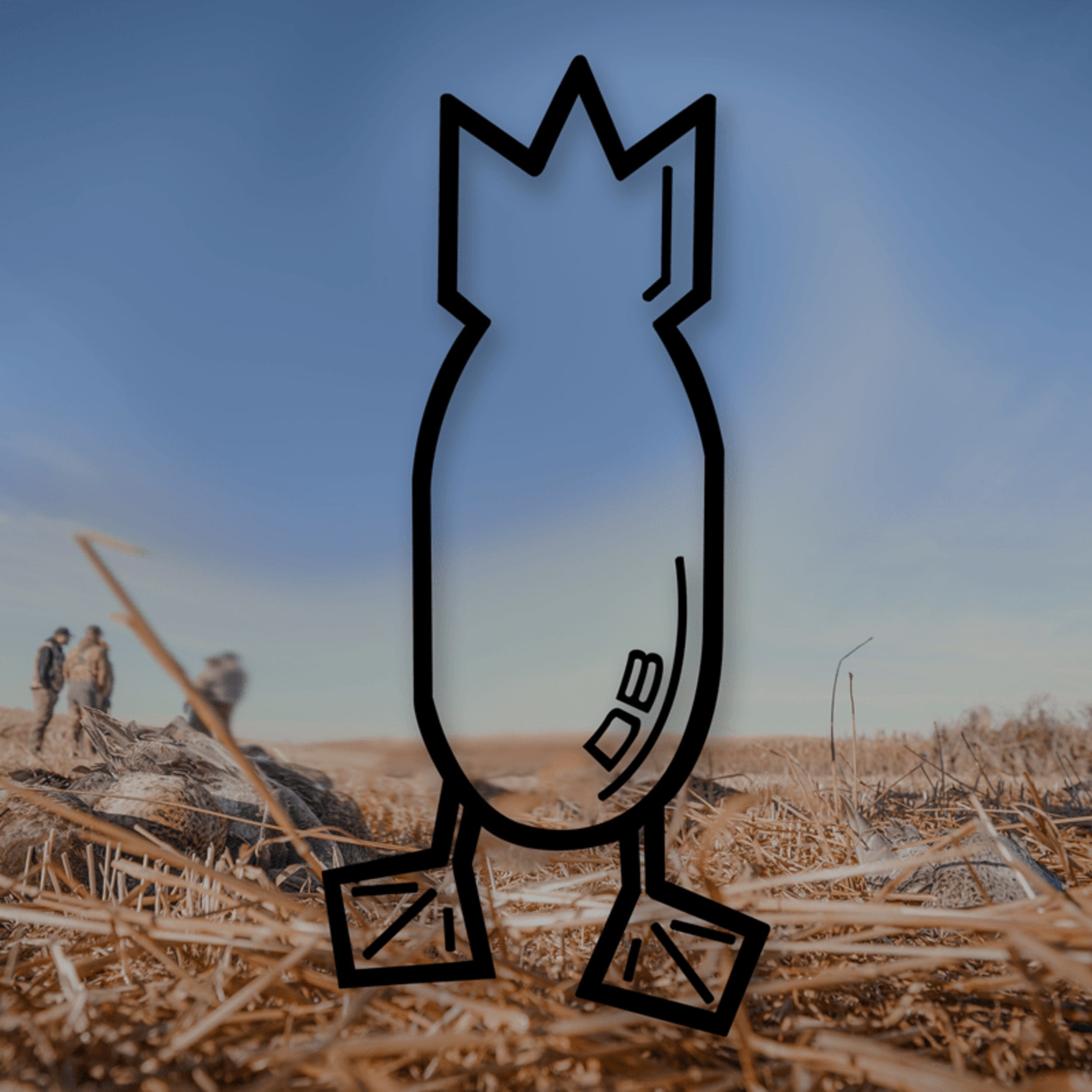 OG Logo Outline Decal - Multiple Sizes Decal Black 5 in