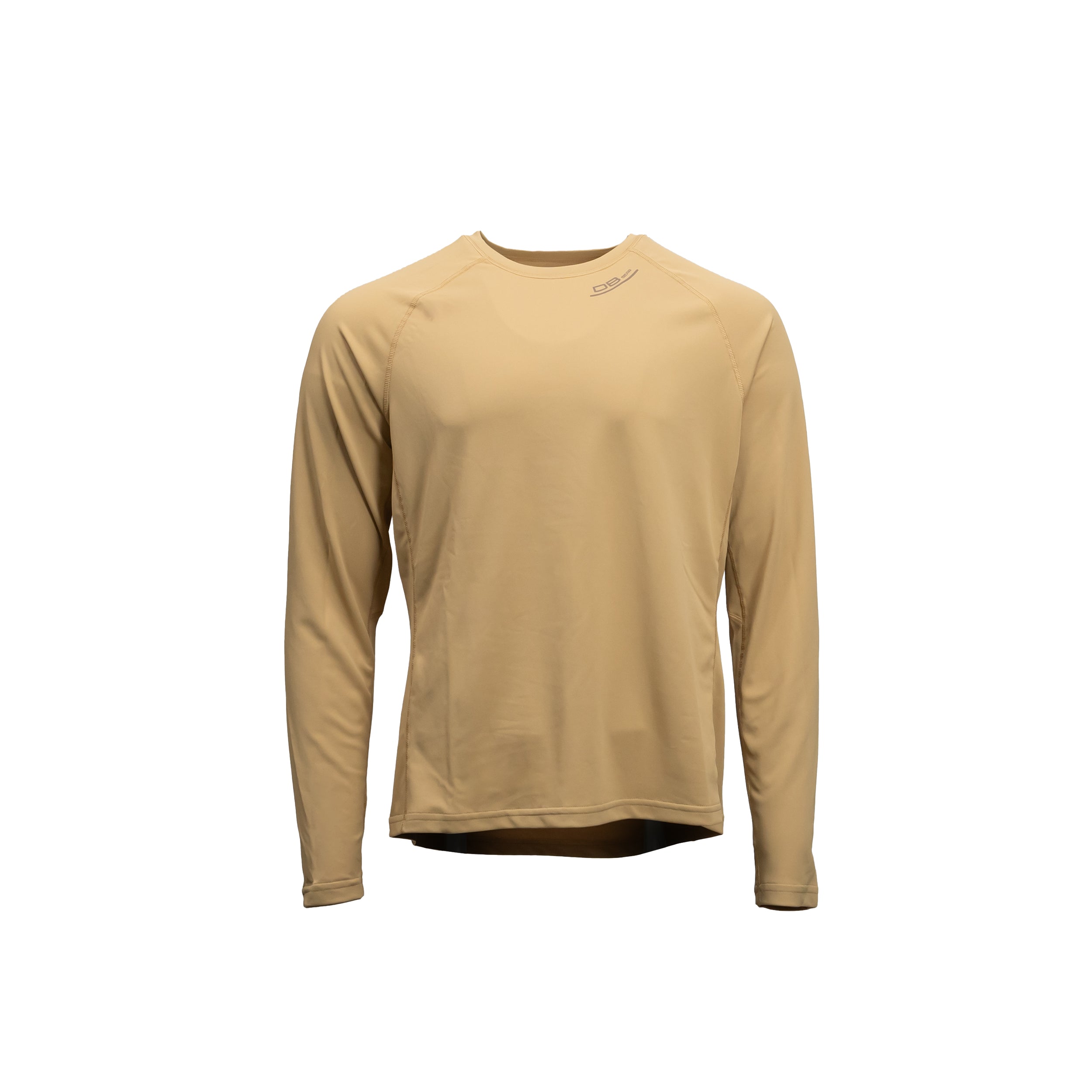 Lightweight Thermal Crew Hoodie Field Tan S