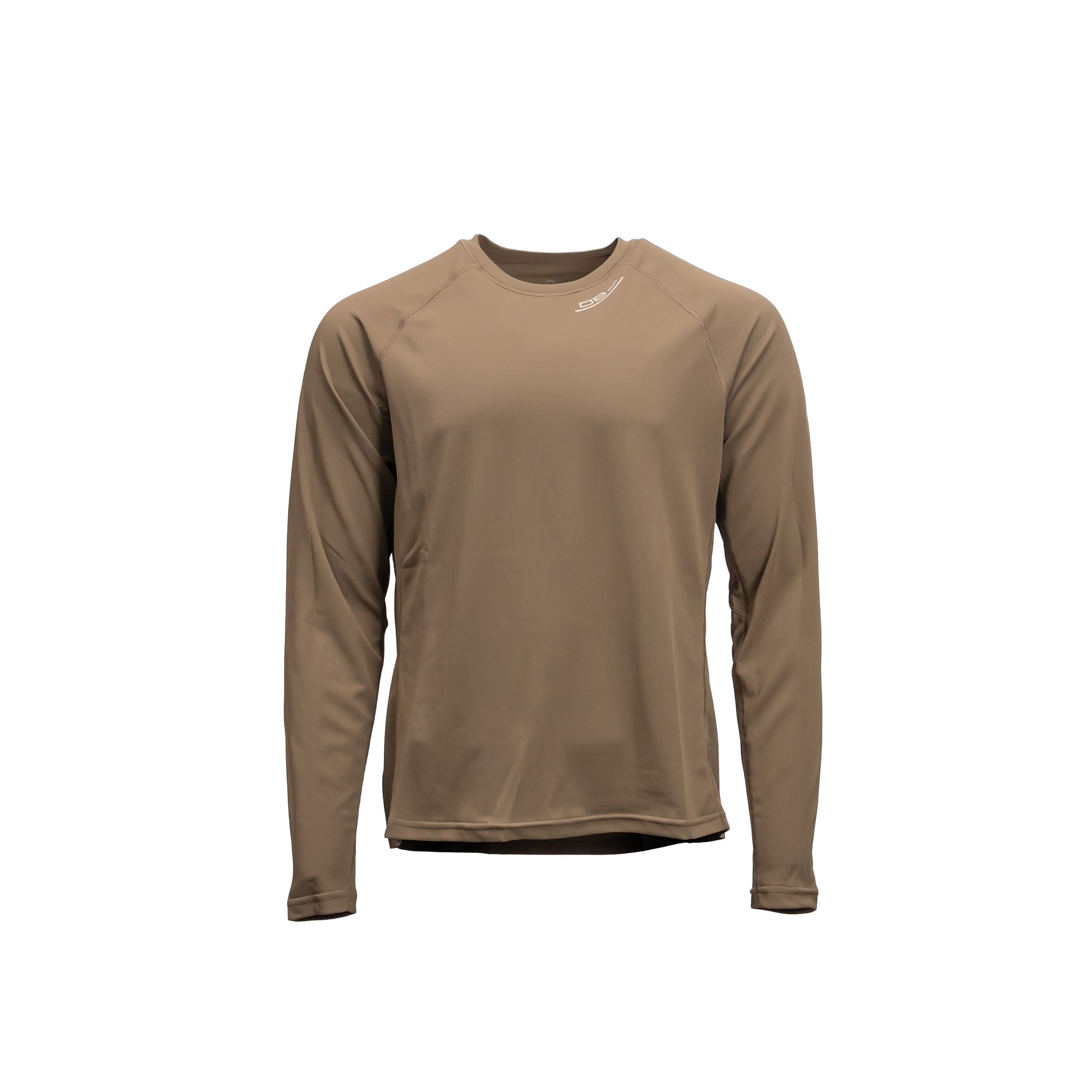 Lightweight Thermal Crew Hoodie Otter Brown S