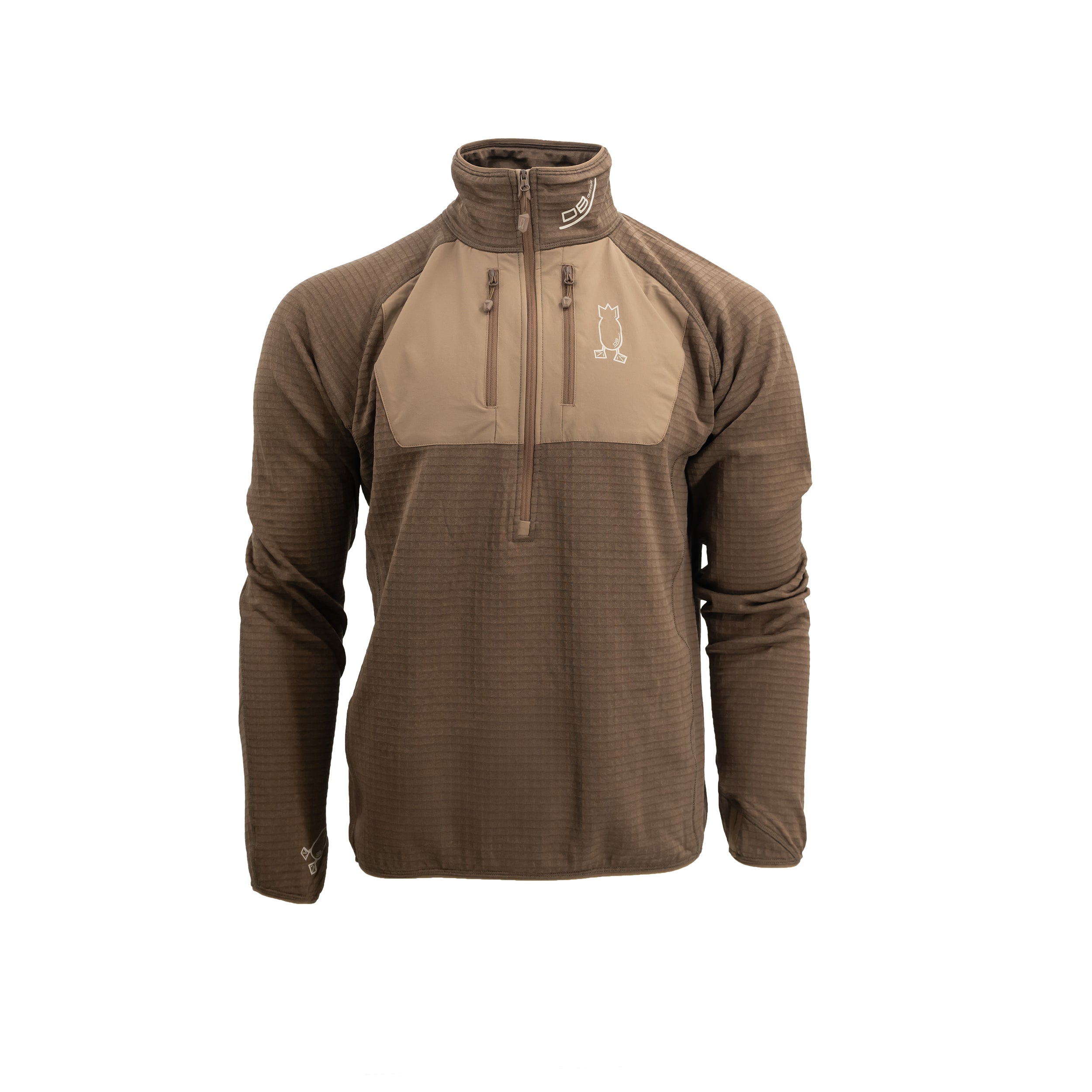 Heavyweight Hunting Base Layer Hoodie Otter Brown S