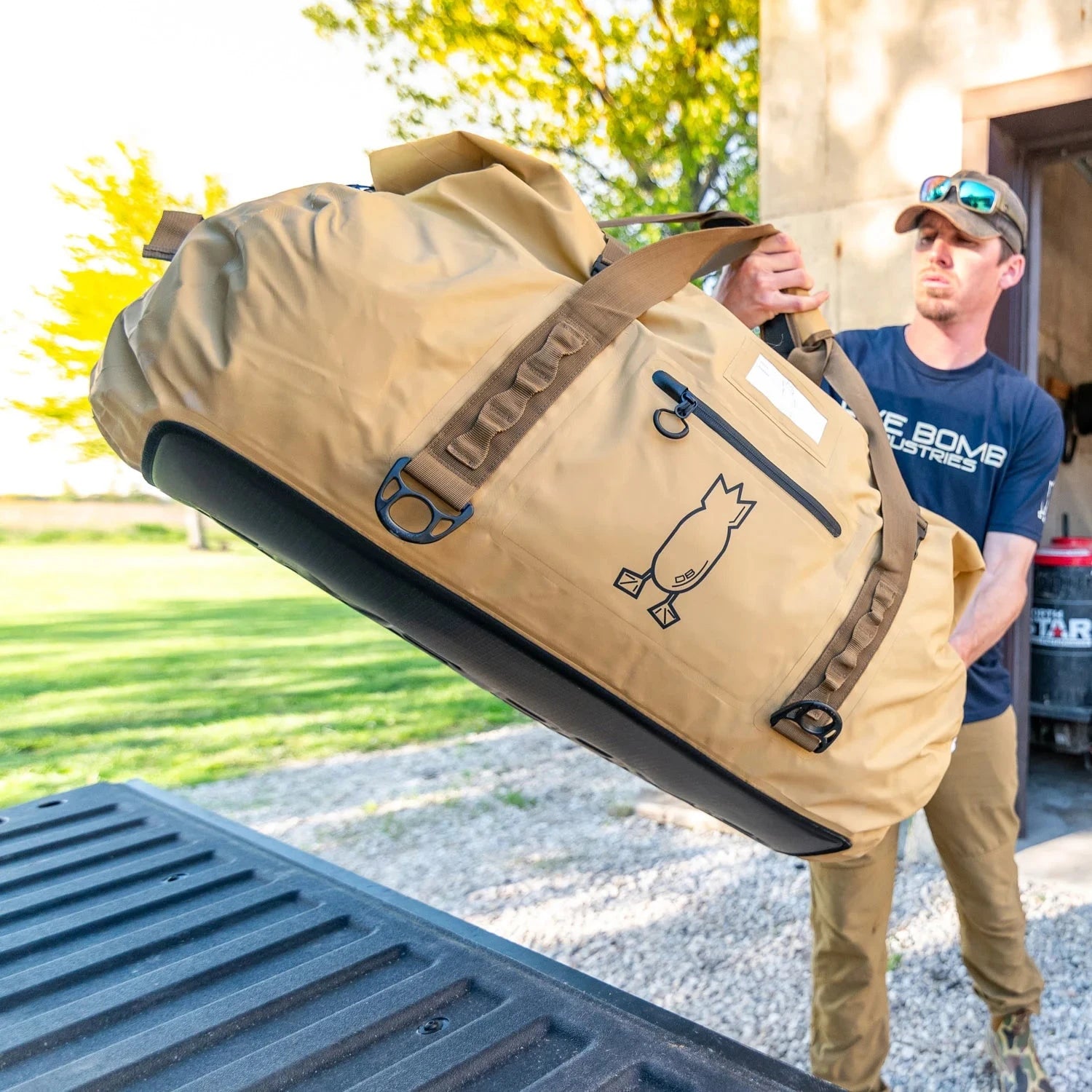 Travel Duffel Bag Field Tan