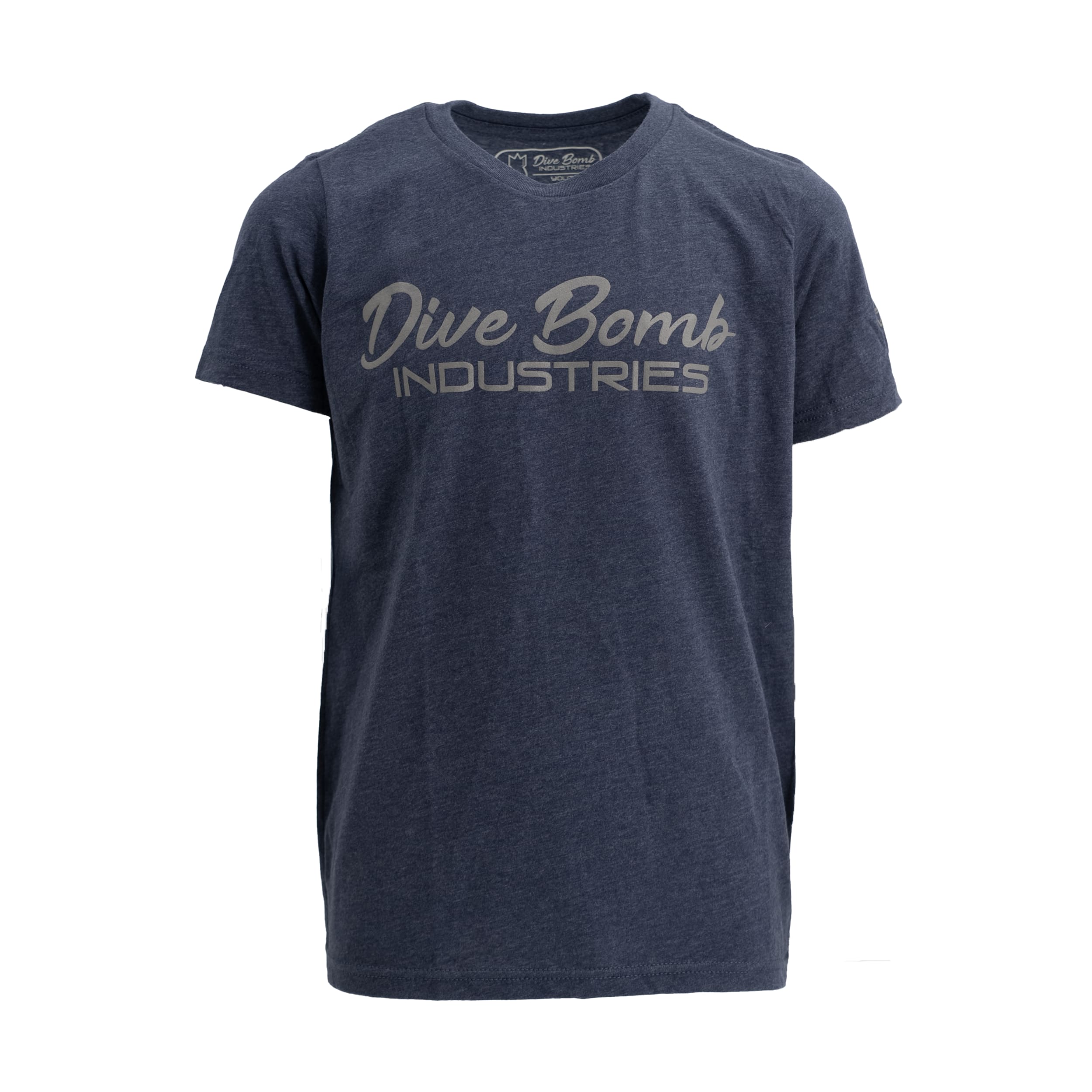 Youth Shirt Heather Navy Youth S