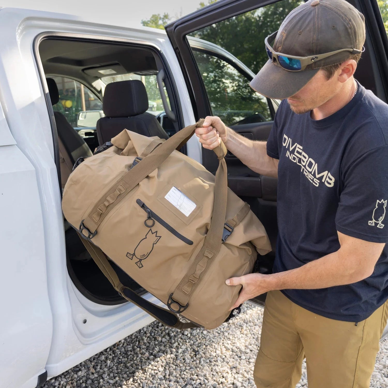 Waterproof Duffel Bag Otter Brown