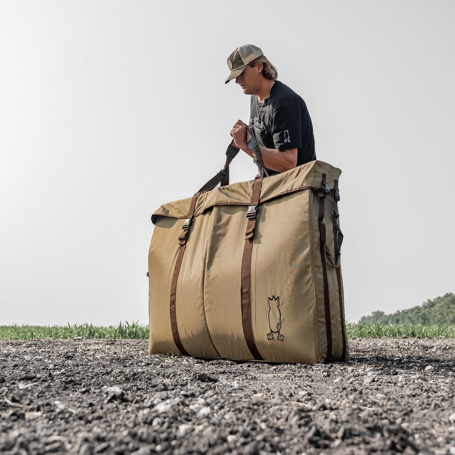 Crane Silhouette Decoy Bag