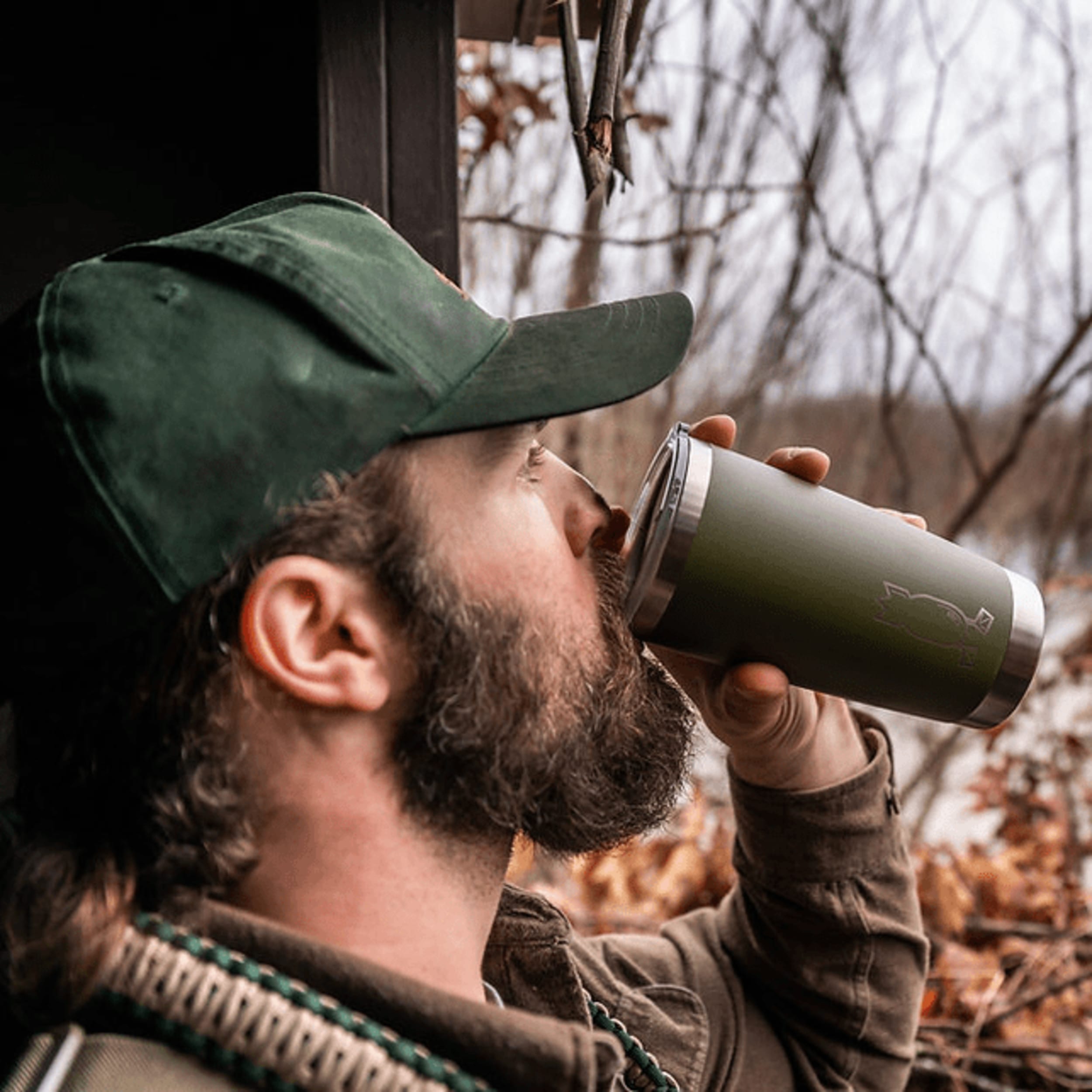 20 oz Tumbler Covert Green