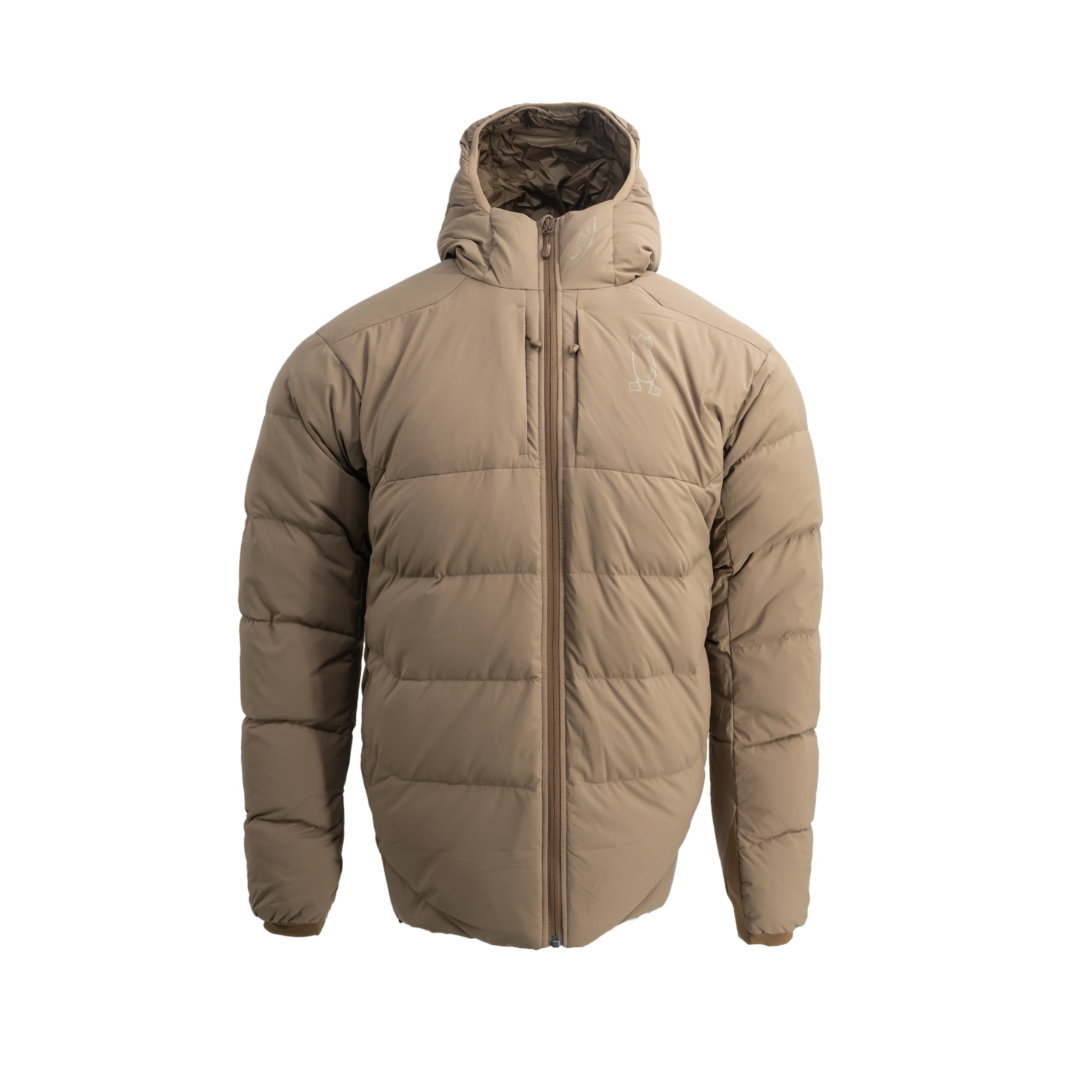 Down Hunting Jacket Otter Brown S