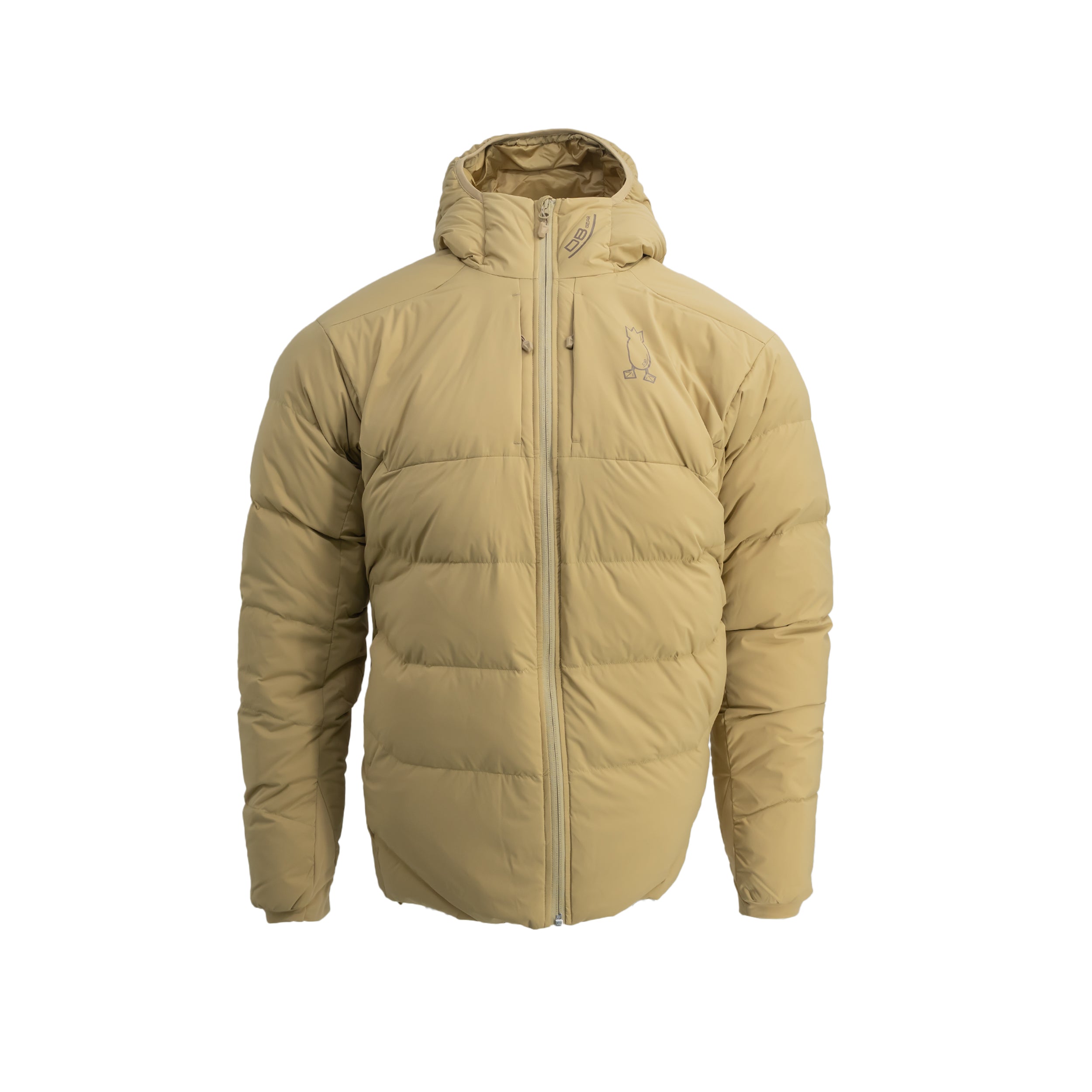 Down Hunting Jacket Field Tan S