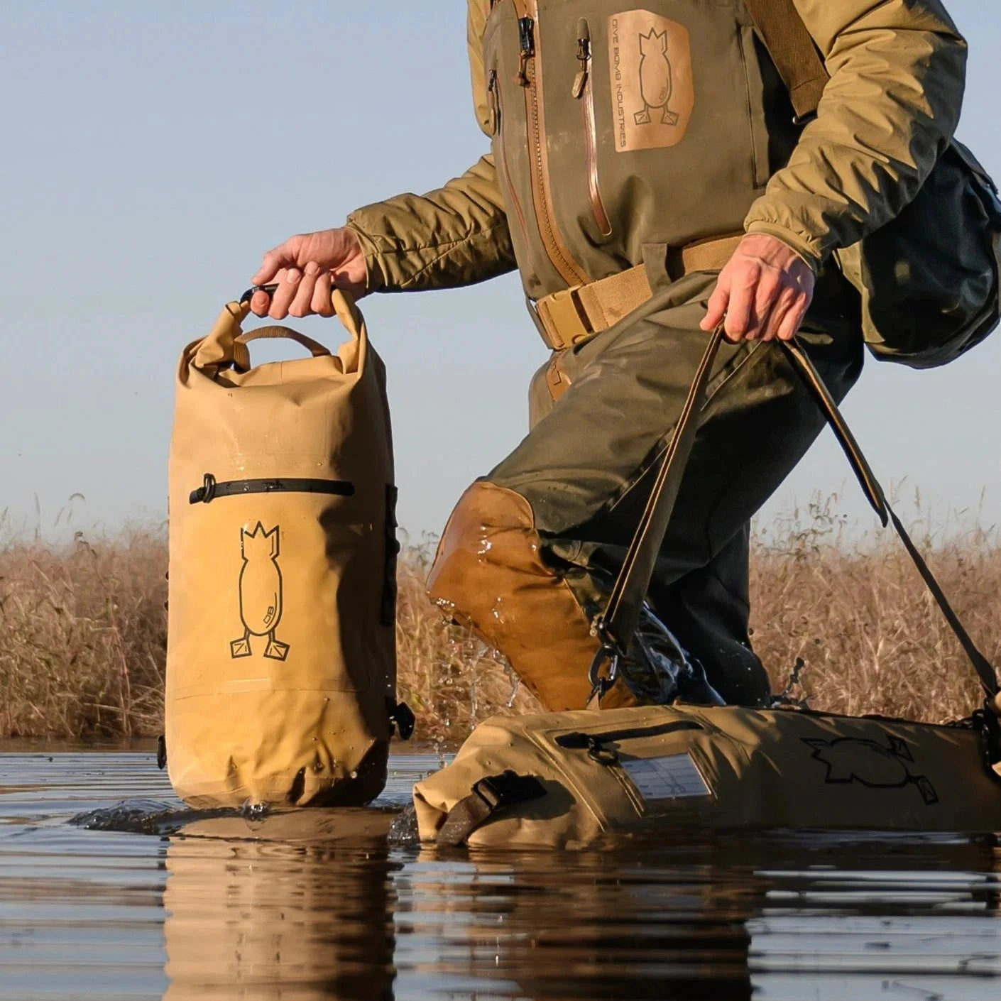 Waterproof Dry Bag Field Tan