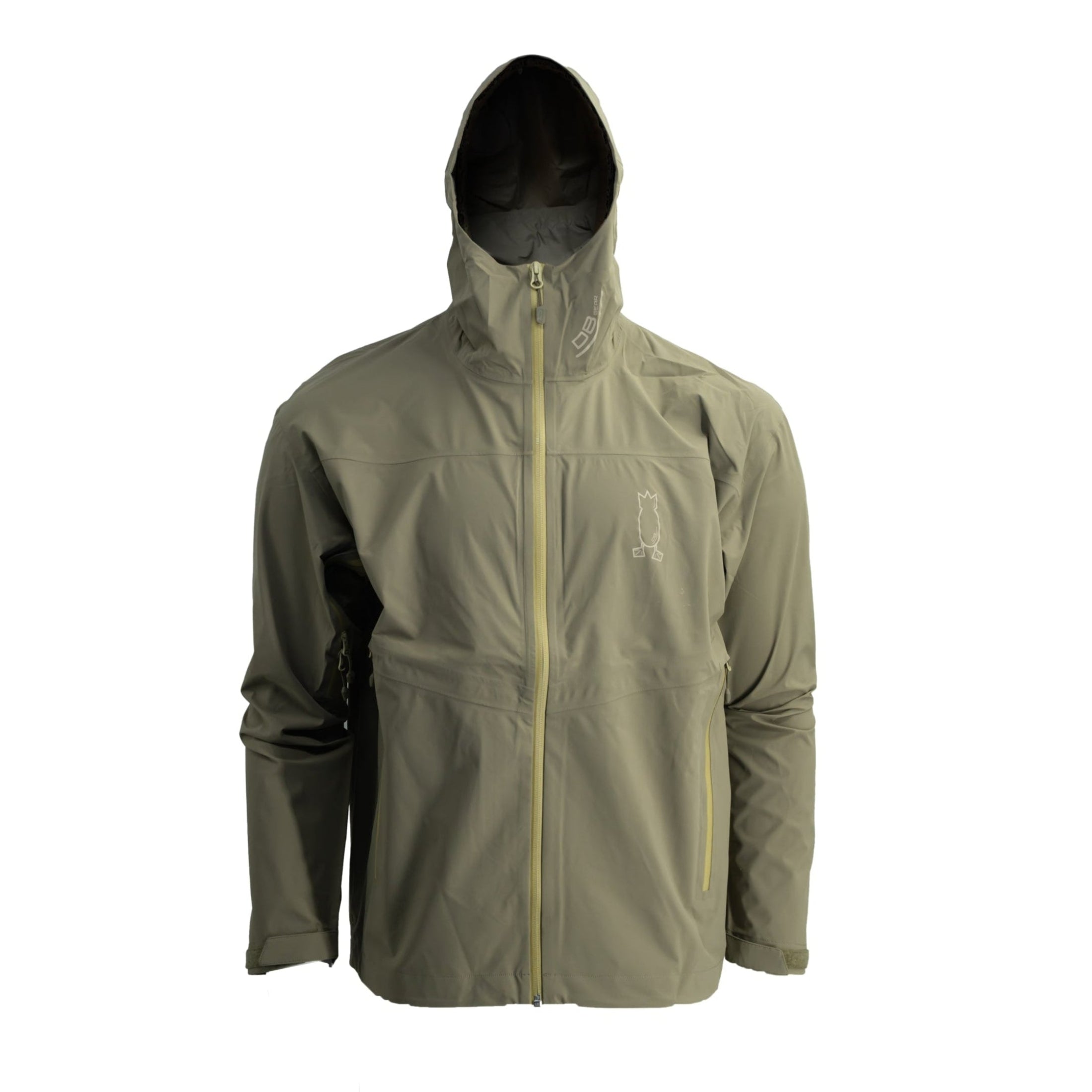 EVAP Lightweight Rain Jacket Covert Green Small