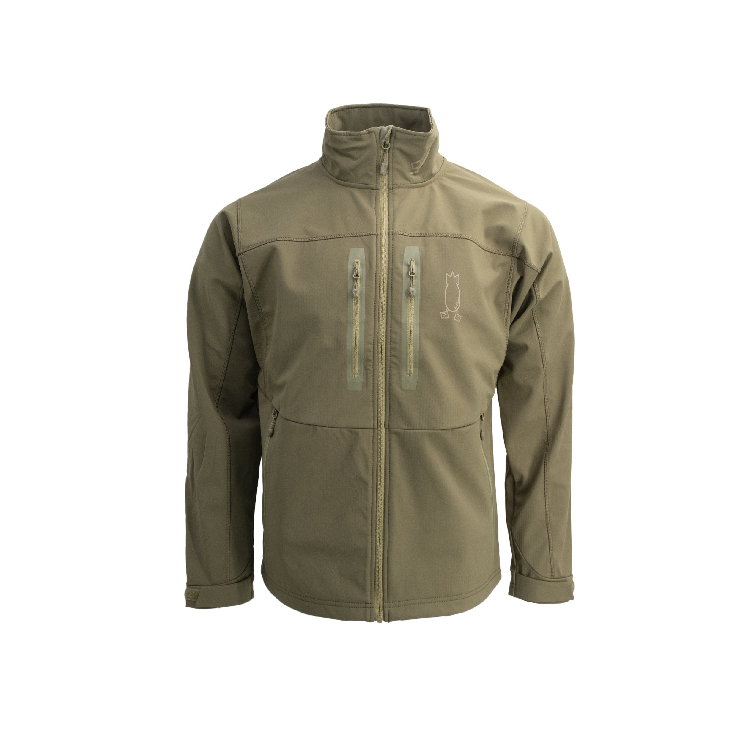 Softshell Hunting Jacket Covert Green S