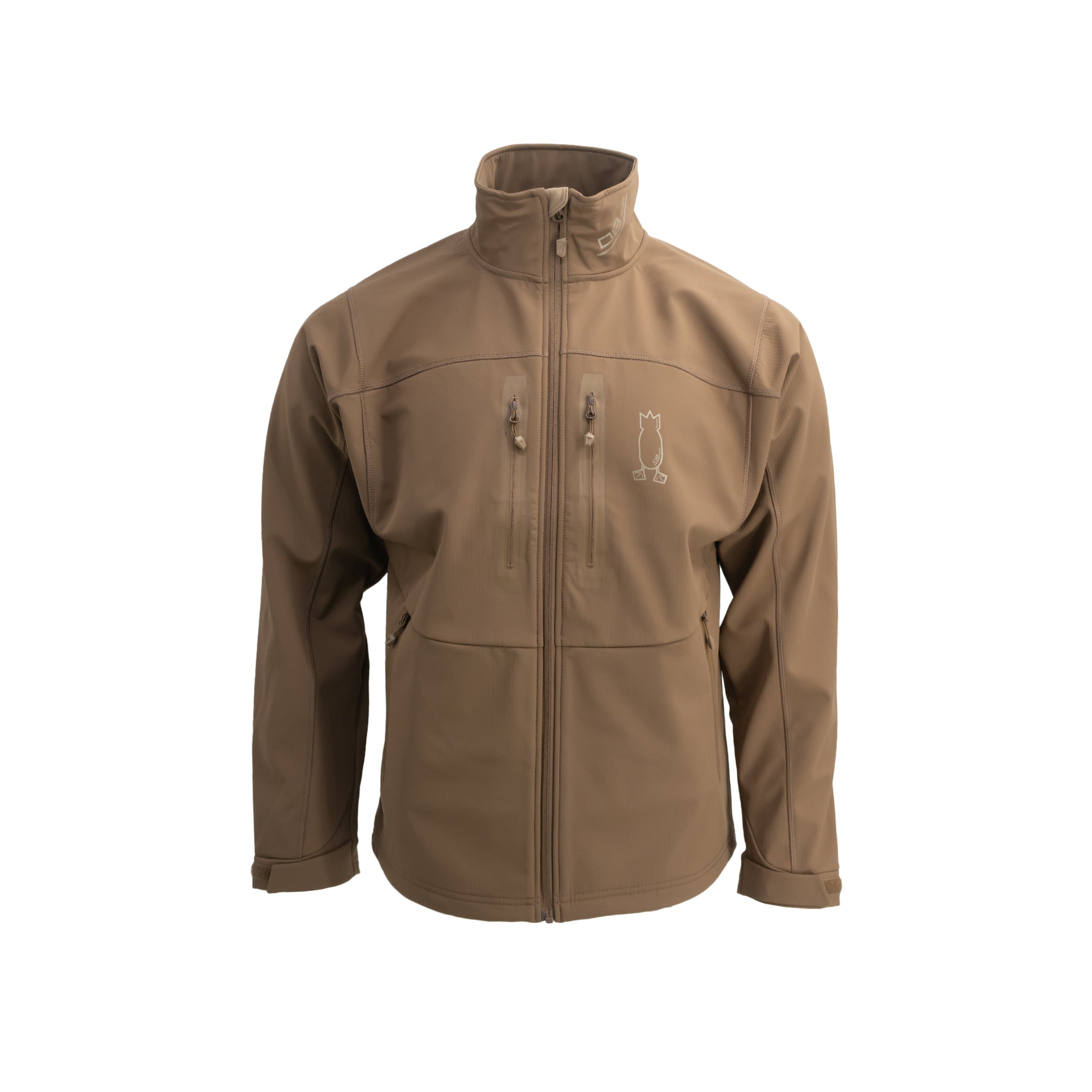 Softshell Hunting Jacket Otter Brown S