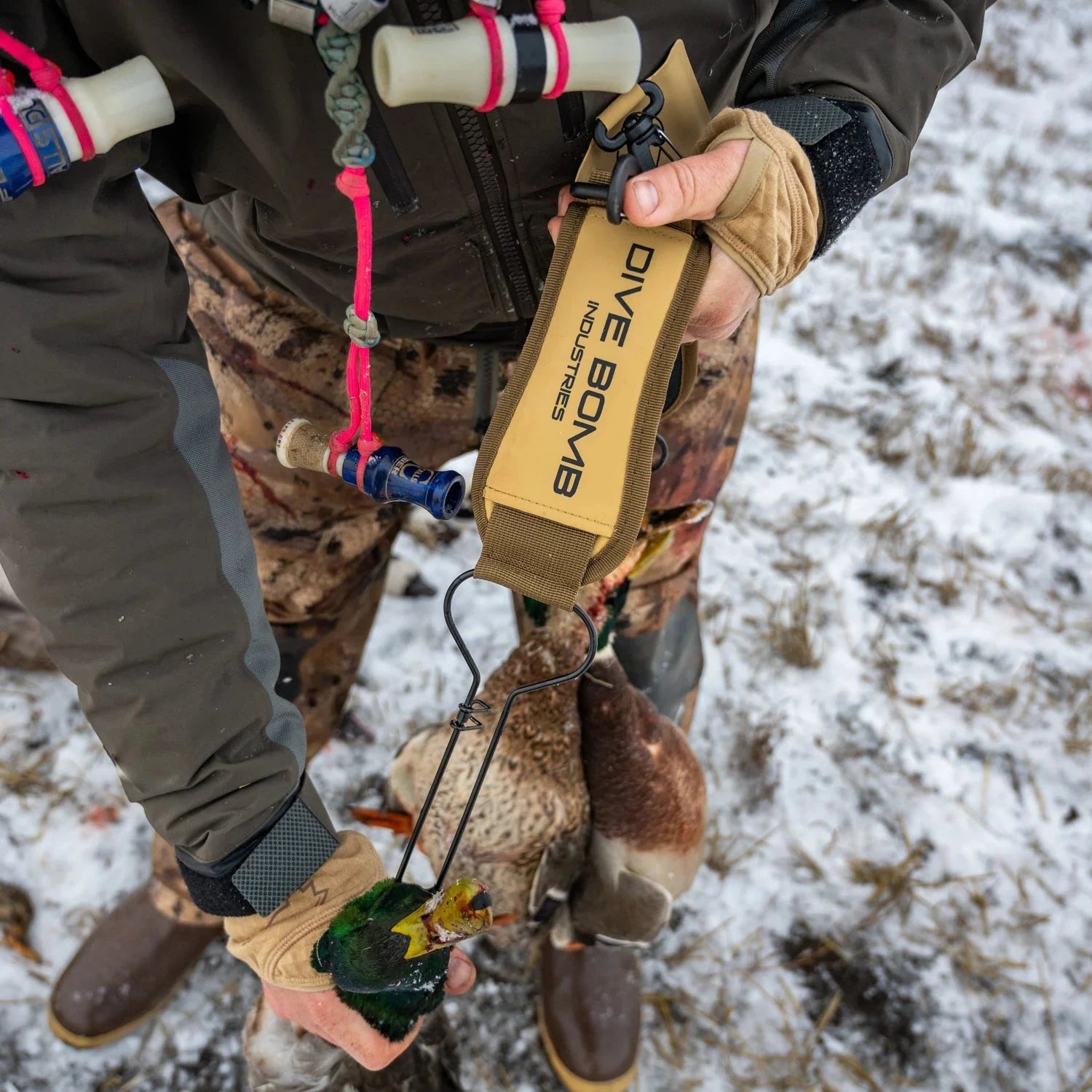 Duck Strap Game Carrier Field Tan