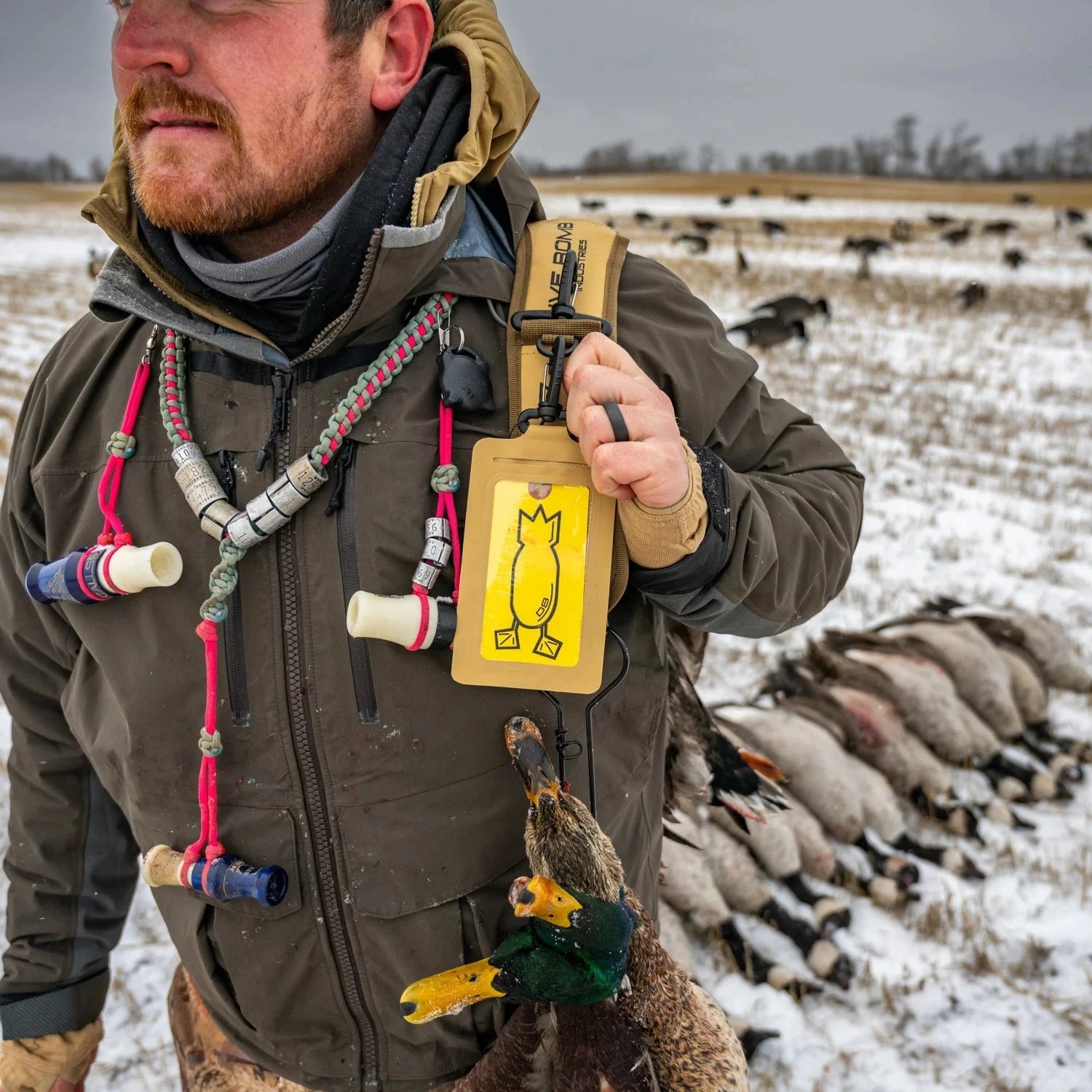 Hunting ID Holder Field Tan